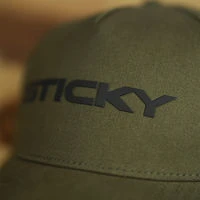 Sticky Baits Black Sticky Logo Caps